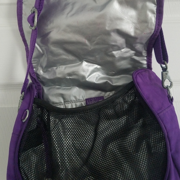 Kipling Kichirou Purple Insulated Lunchbag - Picture 10 of 14